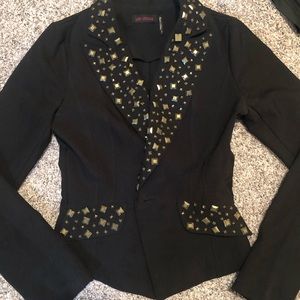 Studded blazer
